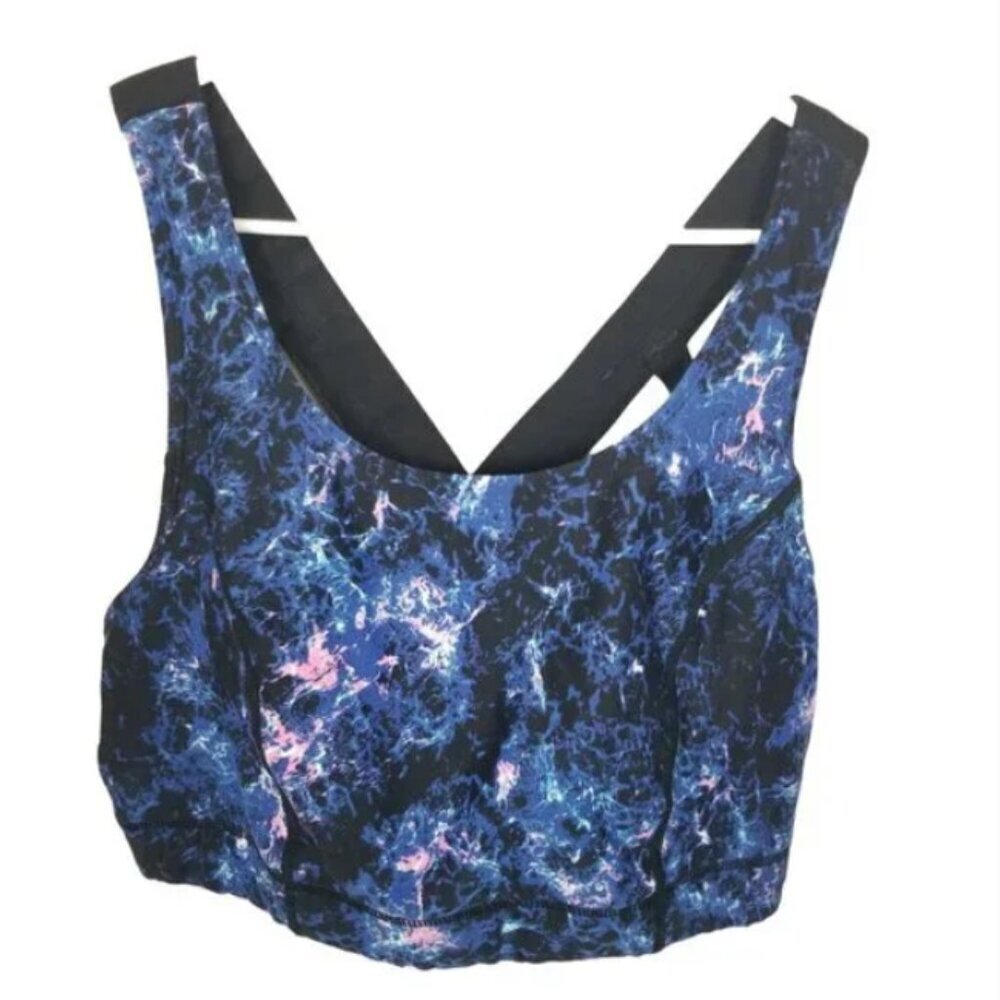 Torrid Active Abstract Print Crossback Sports Bra - image 5